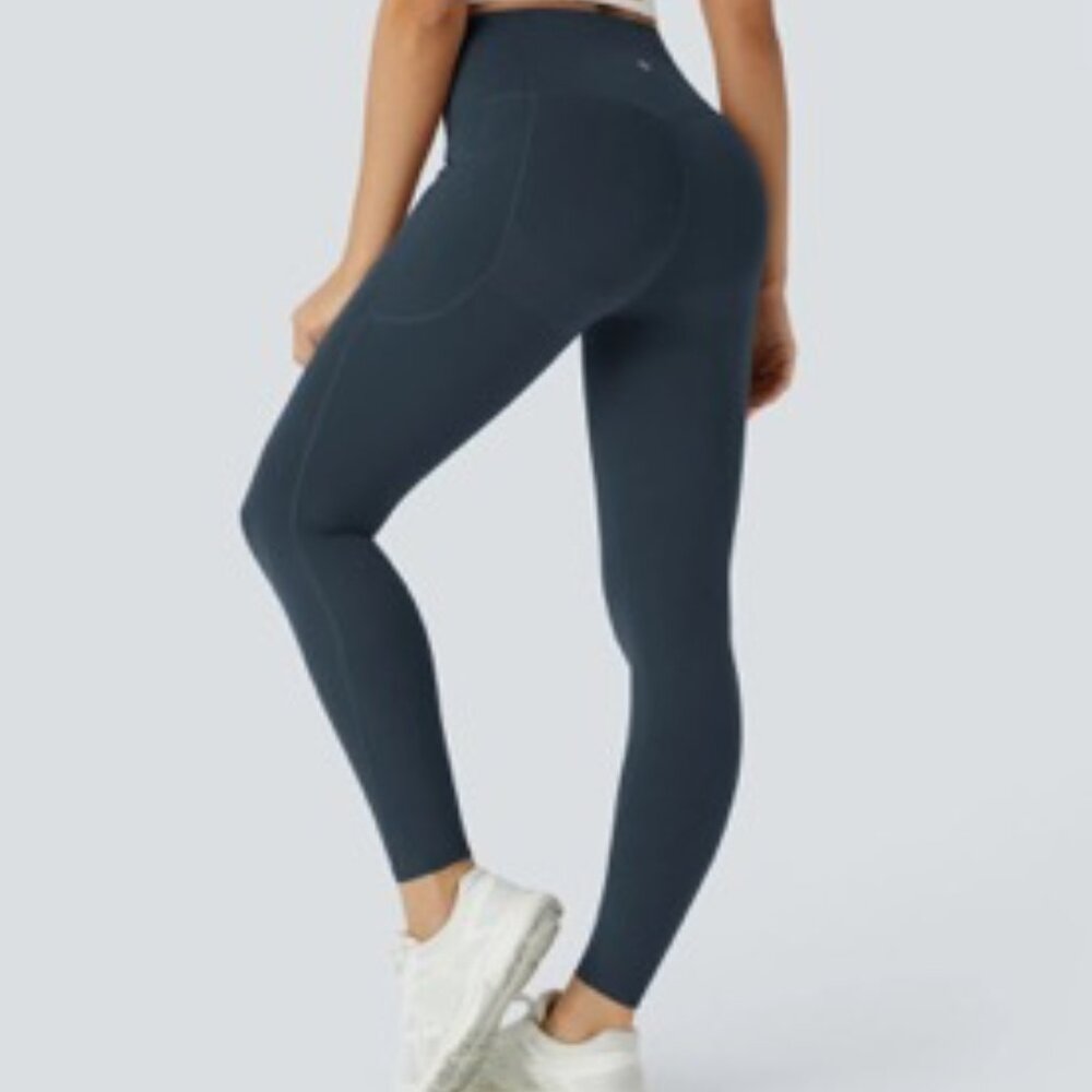Halara SoCinched High Waisted Butt Lifting Tummy Control Leggings